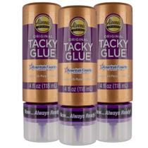 Tacky Glue Craft County All Purpose Dries Clear 120 ml, pacote com 3
