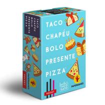 Taco Chapéu Bolo Presente Pizza - Jogo de Cartas - Papergame - Papergames