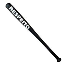 Taco de Baseball Decorado Bastão Em Madeira Maciça 67cm Decorativo Colecionador Fantasia Cosplay