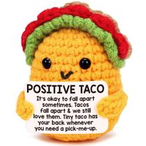 Taco de Crochê QMilch - Feito à Mão - Apoia Emoções Positivas