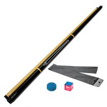Taco de Sinuca Desmontável Cruz de Malta Simples Preto Taco de Sinuca Desmontável Cruz de Malta Simples Preto
