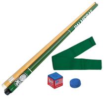 Taco de Sinuca Desmontável Oficial do Palmeiras Listrado Verde Tacos Brasil Taco de Sinuca Desmontável Oficial do Palmeiras Listrado Verde Tacos Brasil