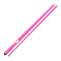 Taco de sinuca em fibra de carbono 145 cm ponta 9,5 mm rosa