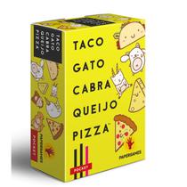 Taco Gato Cabra Queijo Pizza - Jogo de Cartas - Papergames