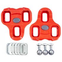 Taco pedal look keo speed cor: vermelho