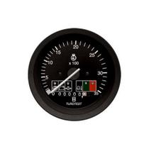 Tacômetro 3500RPM Eletrônico Mercedes OM352 OM364 12 Volts - Turotest - 300126 Tacômetro 3500RPM Eletrônico Mercedes OM352 OM364 12 Volts - Turotest - 300126