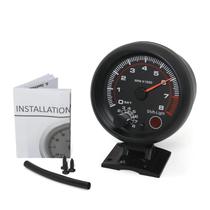 Tacômetro Automotivo 12V Para Carros De Corrida Com Luz De Sinalização De Mudança De Marcha 0-8000