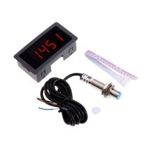 Tacômetro Digital com Sensor e Imã para Leitura de Rpm 12v