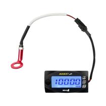 Tacômetro Digital LED Quad Meter Para Motocicleta Com Display De RPM, Voltímetro E Temperatura Da