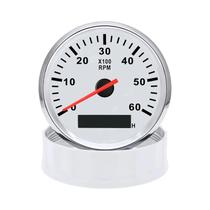 Tacômetro Digital Universal De 85mm Com Horímetro E Sensor De RPM M16 M18mm Para Carro E Barco 3000