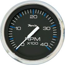 Tacômetro Faria Chesapeake Preto 4 - 4000 RPM (Diesel) Tacômetro Faria Chesapeake Preto 4 - 4000 RPM (Diesel)