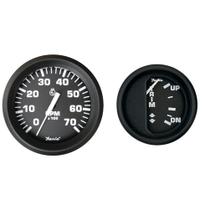 Tacômetro Faria Euro 7000 RPM preto para Mercury Mariner Tacômetro Faria Euro 7000 RPM preto para Mercury Mariner