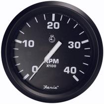Tacômetro Faria Euro Black 4 - 4000 RPM (Diesel - Magnético) Tacômetro Faria Euro Black 4 - 4000 RPM (Diesel - Magnético)