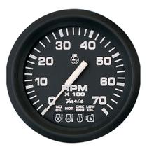 Tacômetro Faria Euro Black 4 com indicador SystemCheck 7000 RPM