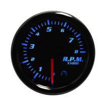Tacômetro LED De 7 Cores 2 Polegadas 0-8000 RPM 52mm Para Carros a Gasolina De 1-8 Cilindros 12V