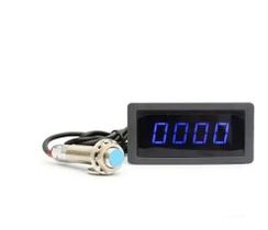 Tacômetro Rpm Digital Lcd Com Sensor Hallmeter 12v Painel - Boos