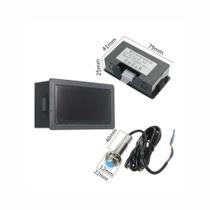 Tacômetro Rpm Digital Lcd Com Sensor Hallmeter 12v Painel Tacômetro Rpm Digital Lcd Com Sensor Hallmeter 12v Painel