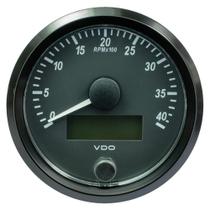 Tacômetro VDO SingleViu 80mm (3-1/8) 4.000 RPM