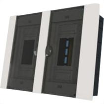 Taf Centrinho Pvc 12Ul/16Din T.Fume