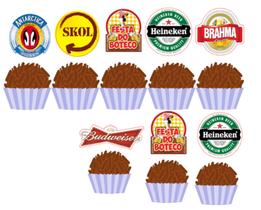 tag boteco para doces 30unid