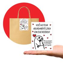 Tag Cartão de Agradecimento Pacote com 100 Peças Tam. 7,5 x 10,5 cm