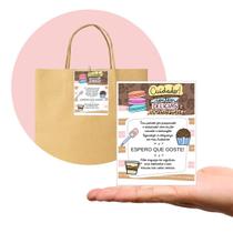 Tag Cartão de Agradecimento Pacote com 100 Peças Tam. 7,5 x 10,5 cm Tag Cartão de Agradecimento Pacote com 100 Peças Tam. 7,5 x 10,5 cm