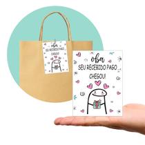 Tag Cartão de Agradecimento Pacote com 100 Peças Tam. 7,5 x 10,5 cm Tag Cartão de Agradecimento Pacote com 100 Peças Tam. 7,5 x 10,5 cm