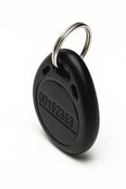 Tag Chaveiro Rfid Em4100 125khz - 100un Não Regravável Preto
