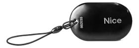 Tag chaveiro rfid mifare 13,56mhz preto nice