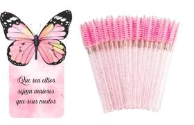 Tag Com Escovinha de Cílios C/50un - Personalizado Tag Com Escovinha de Cílios C/50un - Personalizado