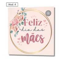 Tag com Furo Presente Lembrança Mãe com 25 uni