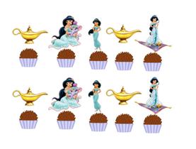 tag de doce jasmini 50unid já vem colado no palito