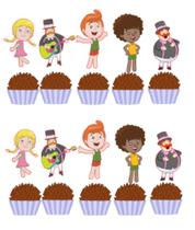 tag de doce mundo bita 30unid