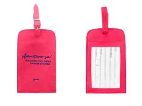Tag de mala - Aventure-se! pink - Fricote Tag de mala - Aventure-se! pink - Fricote