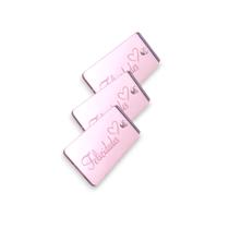 Tag Decorativa Acrílicas 3.0x1.0 cm Felicidades Rose Espelhado 10 Un Tag Decorativa Acrílicas 3.0x1.0 cm Felicidades Rose Espelhado 10 Un
