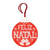 Tag Decorativa Para Pendurar Na Árvore De Natal Enfeite Natalino Pinheirinho Bola De Natal Vermelho Feliz Natal Em MDF Tag Decorativa Para Pendurar Na Árvore De Natal Enfeite Natalino Pinheirinho Bola De Natal Vermelho Feliz Natal Em MDF