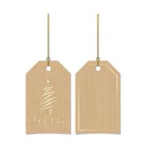 Tag Decorativa Para Presentes - Louvre - Cromus Natal - 12 unidades - Rizzo