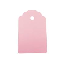 Tag Decorativa Rosa Claro - 4,5x7cm - 10 unidades - Rizzo