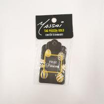 Tag Feliz Páscoa Preta - 10 unidades - Massai - Rizzo