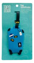 Tag Identificação de Bagagem Mochila Bolsa Viagem Mala Emborrachada Estampas de Personagens Diversos Frozen, Emogis, Panda, Unicórnio, Turma da Mônica