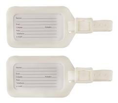 Tag Identificador com 2 Western Para Malas Bagagem De Viagem