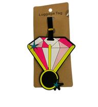 Tag Identificadora Etiqueta Divertida Para Bagagem Mala e Mochila