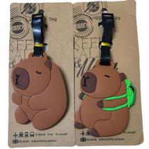 Tag mala capivara silicone sortido