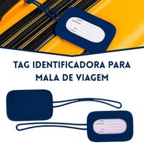 Tag Para Mala de Viagem Identificador de Bagagem BRINDE Tag Para Mala de Viagem Identificador de Bagagem BRINDE