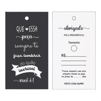 Tag para Roupas com 100 unidades