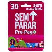 Tag Sem Parar Pré-Pago 30 Reais - Sem Mensalidade Tag Sem Parar Pré-Pago 30 Reais - Sem Mensalidade