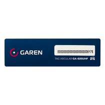 Tag veicular para controle de acesso 25uhf azul garen