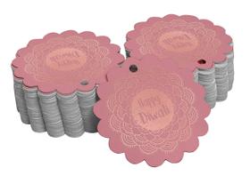 Tags de Papel Foil "Happy Diwali" para Presentes - Inkdotpot Tags de Papel Foil "Happy Diwali" para Presentes - Inkdotpot