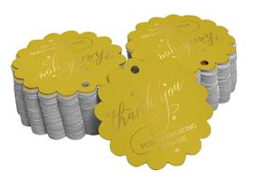 Tags de Papel Foil "Obrigado por Celebrar Comigo" para Aniversário - Inkdotpot Tags de Papel Foil "Obrigado por Celebrar Comigo" para Aniversário - Inkdotpot