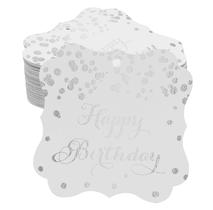 Tags de Presente Formato Colchete "Happy Birthday" com Foil para Lembrancinhas - Inkdotpot Tags de Presente Formato Colchete "Happy Birthday" com Foil para Lembrancinhas - Inkdotpot